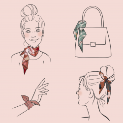 Foulards Carrés Simples