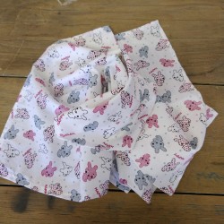 Grand Tissu Doudou Carré