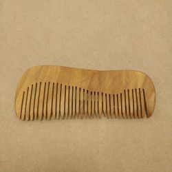 Peigne fin en bois - Foncé