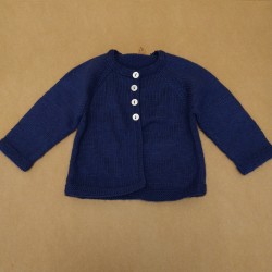 Gilet 12/18 mois - Bleu Nuit