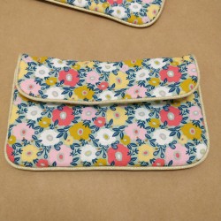 Pochette Molletonnée Fleurie