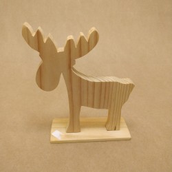 Petit Renne Déco Bois