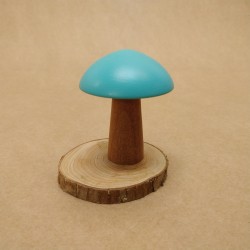 Champignon décoratif en bois