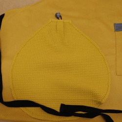 Grand Tablier Avec Essuie-Mains - Moutarde