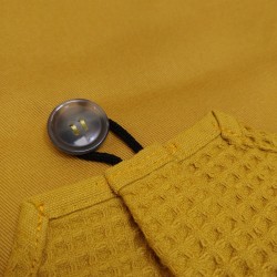 Grand Tablier Avec Essuie-Mains - Moutarde