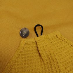 Grand Tablier Avec Essuie-Mains - Moutarde