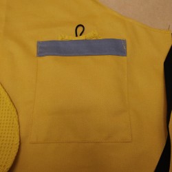 Grand Tablier Avec Essuie-Mains - Moutarde