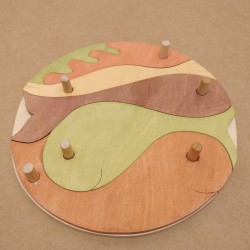 Puzzle rond