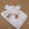 Capes de bain Oreilles Ourson - Avec Gant assorti