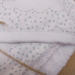 Capes de bain Oreilles Ourson - Avec Gant assorti