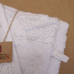 Capes de bain Oreilles Ourson - Avec Gant assorti