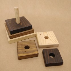 Jeu d'éveil en bois