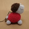 Mouton au crochet Tout Doux - Rouge