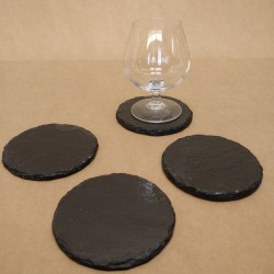 4 Sous Verres  en Ardoise
