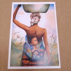 Carte Africaine et bébé...