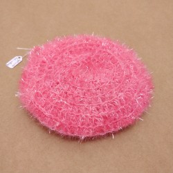 Eponge Gratounette Ronde - rose