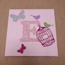 Tableau Enfant Rose - E