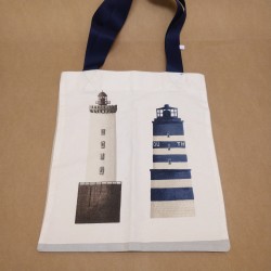Tote bag épais Phare Breton...