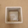 Petit Pot en Béton Artisanal - Gris Clair Beige
