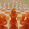 Jeux D'échecs en Résine époxy - Orange