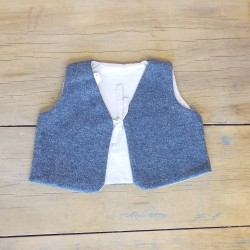 Gilet 3/6 mois mixte sans...