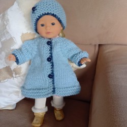 Habits Poupée 36cm - Gilet...
