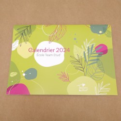 Calendrier Team Etud' 2024