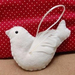 Petit Oiseau En Feutrine
