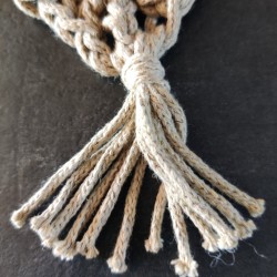 Porte Clef Cœur En Macramé