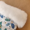 Chaussette de Noël - Motifs Bleus