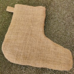 Chaussette de Noël - Toile...