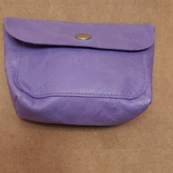 Mini-Pochette En Cuir - Violet