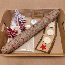 Box décoration de table-Noël