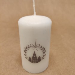 Bougie Maison et Sapin de Noël