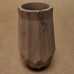 Petit Vase en Béton artisanal- Beige Rosé