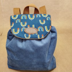 Sac Écolier - Bleu azur