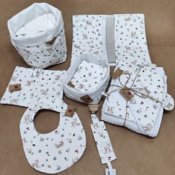 Capes de bain Oreilles Lapin - Avec Gant assorti
