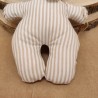 Ourson Rayé Beige et Blanc