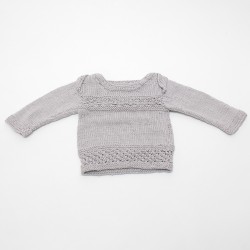 Gilet 6 mois - Gris