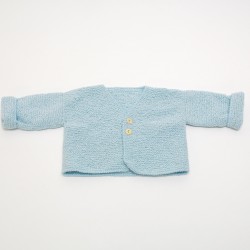 Gilet 6 mois - Bleu clair