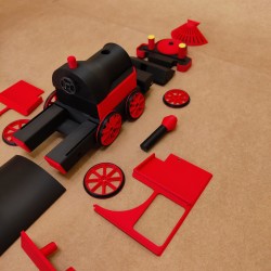 Maquette Locomotive à Vapeur