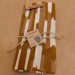 Foulard Carré Camel