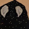Doudou tout doux - Noir et Taupe