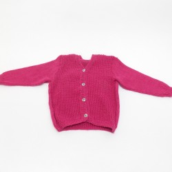 Gilet 3/4 ans - Rose