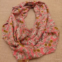 Foulard Snood - Dalhia Rose