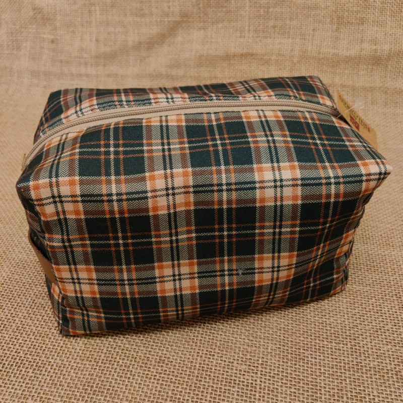Trousse de Toilette - Ecossais - Collection Homme