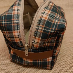 Trousse de Toilette - Ecossais - Collection Homme