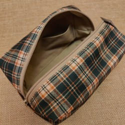 Trousse de Toilette - Ecossais - Collection Homme