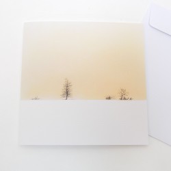 Couleur d'Hiver - Carte Carrée