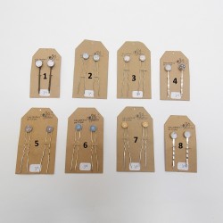 Barrettes droites - lot de 2